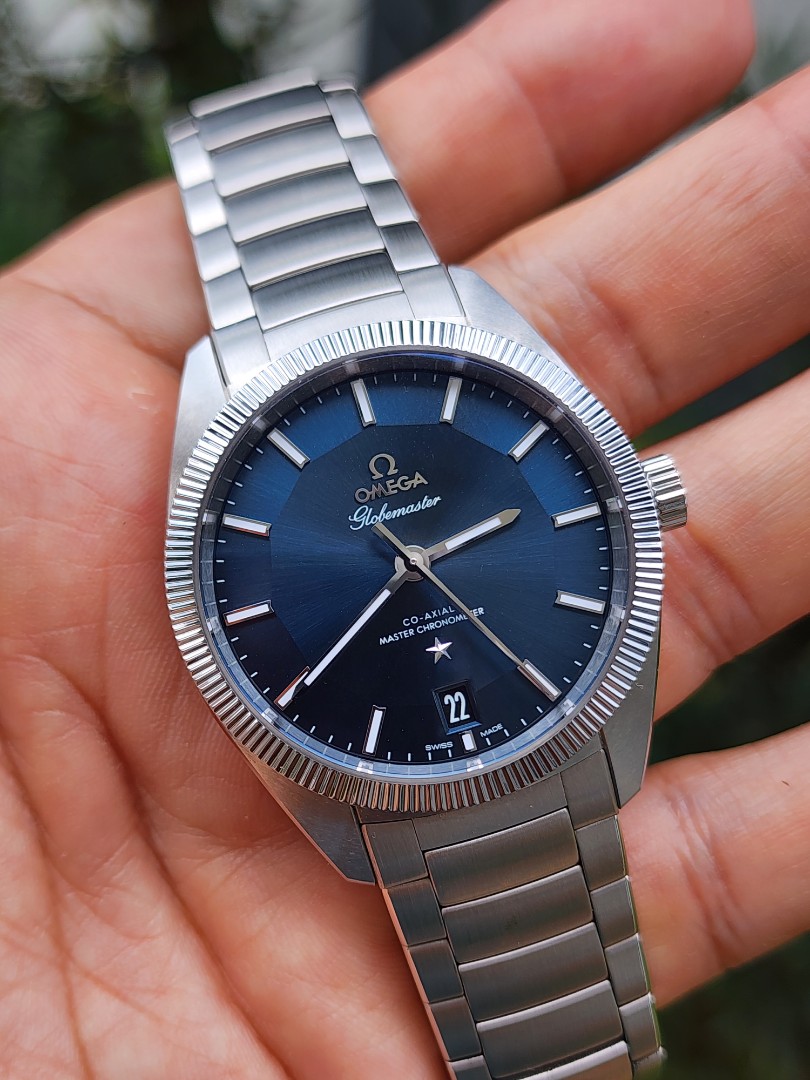 Omega globemaster shop steel bracelet