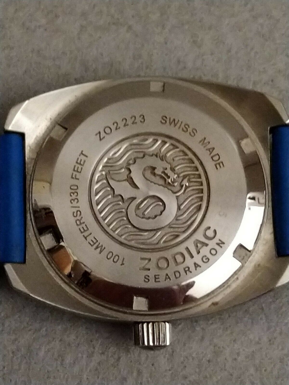 中古 ZODIAC ゾディアック ZO2223 Sea Dragon シードラゴン クォーツ 