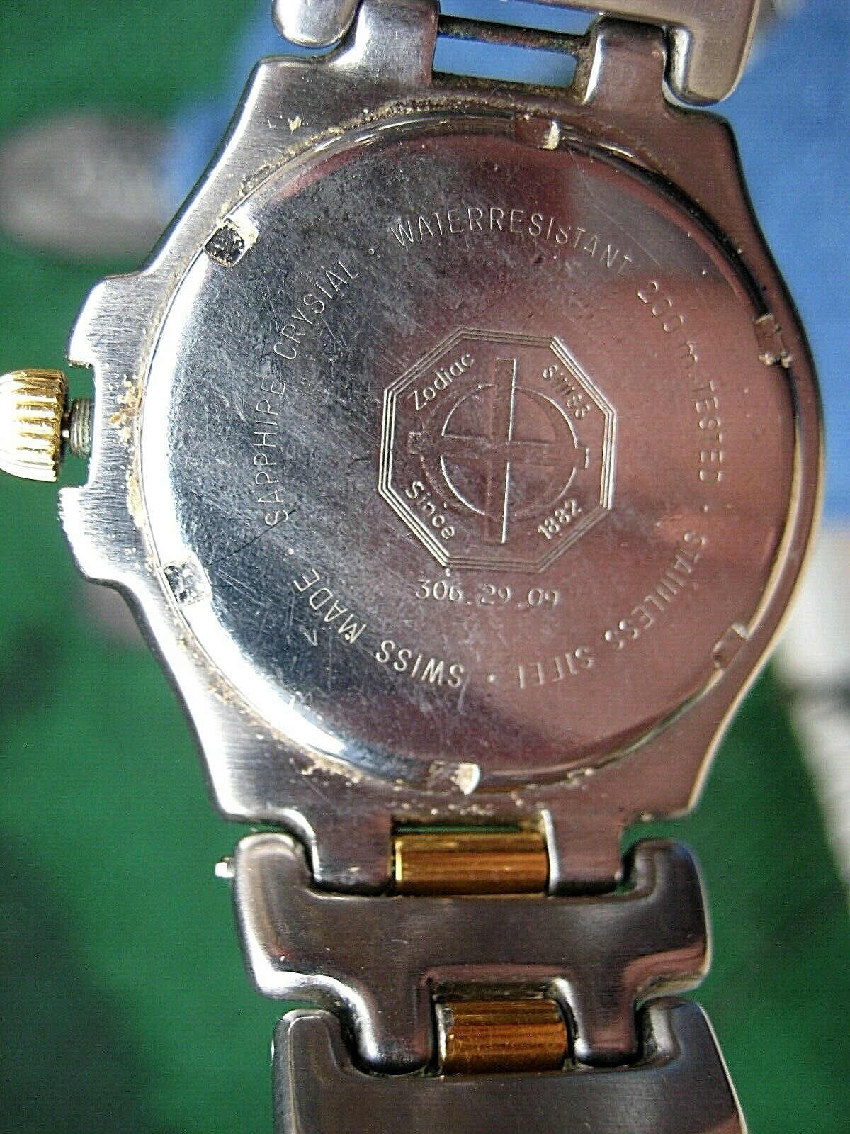 Vintage ZODIAC ~ PROFESSIONAL 200M Men's WRISTWATCH 306 29 09 ~ a 