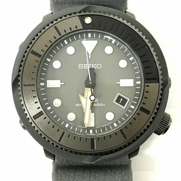 Used] SEIKO PROSPEX SOLAR DIVER SNE535 V157-0DC0 watch SEIKO