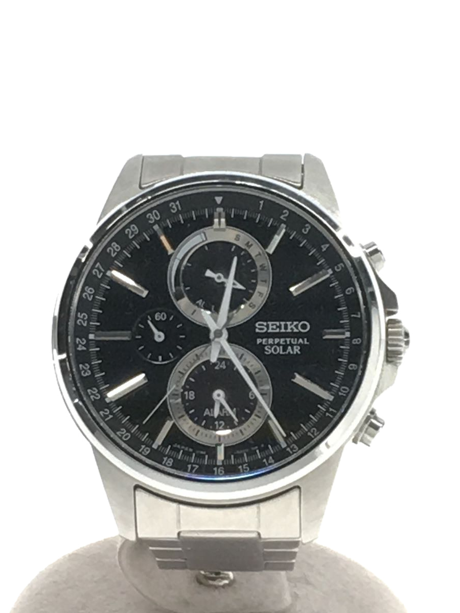 Used] SEIKO ◇ SPIRIT / Spirit / Solar watch / Analog watch / Box