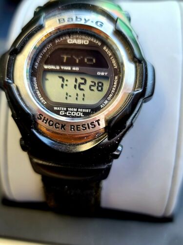 Vintage Casio Baby-G Women's Watch World Time BGC-110 G-Cool Rare