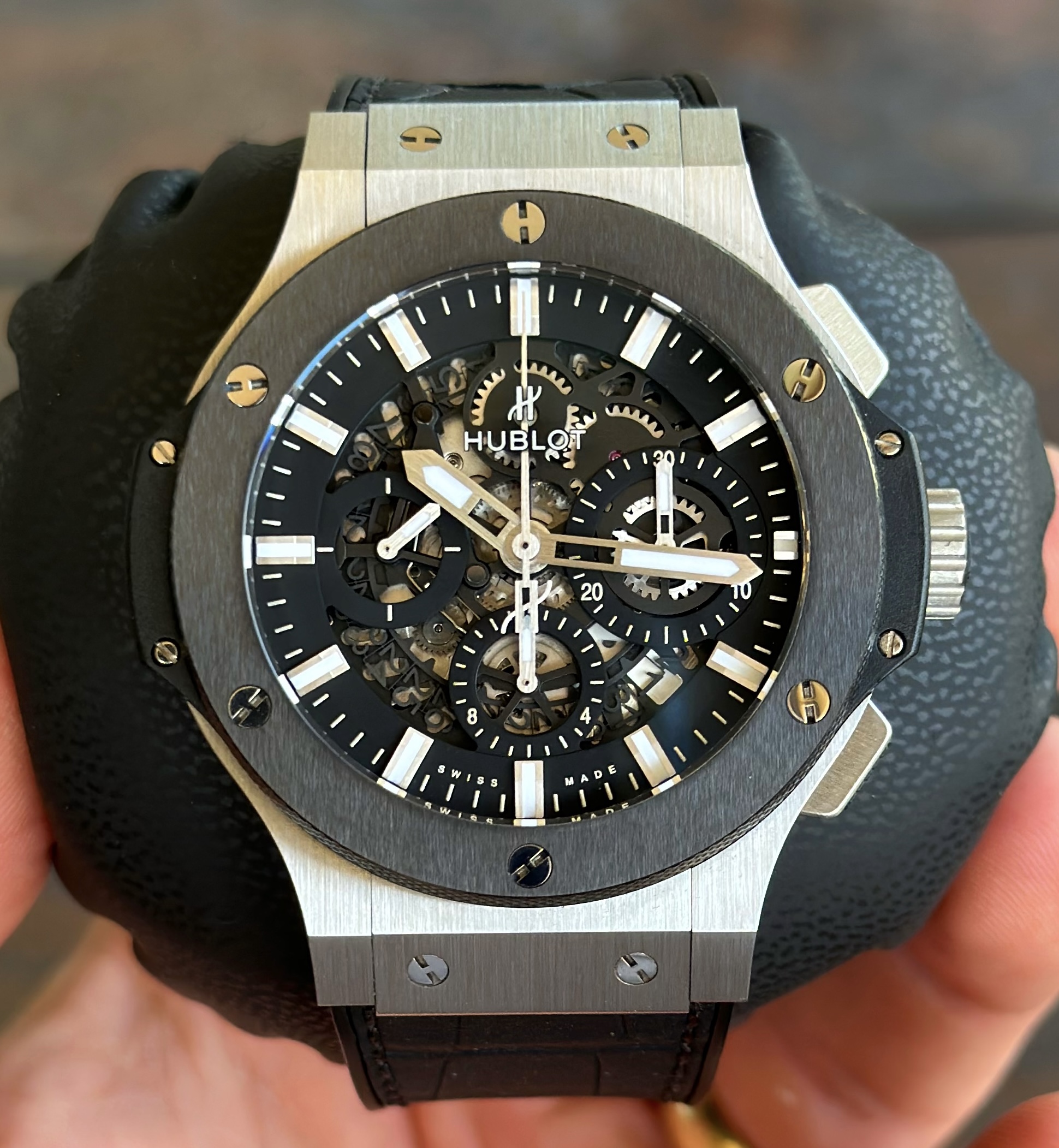 Hublot best sale skeleton price