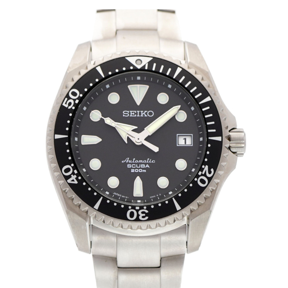 Good Condition Seiko Prospex Diver Scuba SBDC007 / 6R15-01D0 Automatic  Watch Titanium Black Black Dial 0002 [Used] SEIKO Men's | WatchCharts  Marketplace