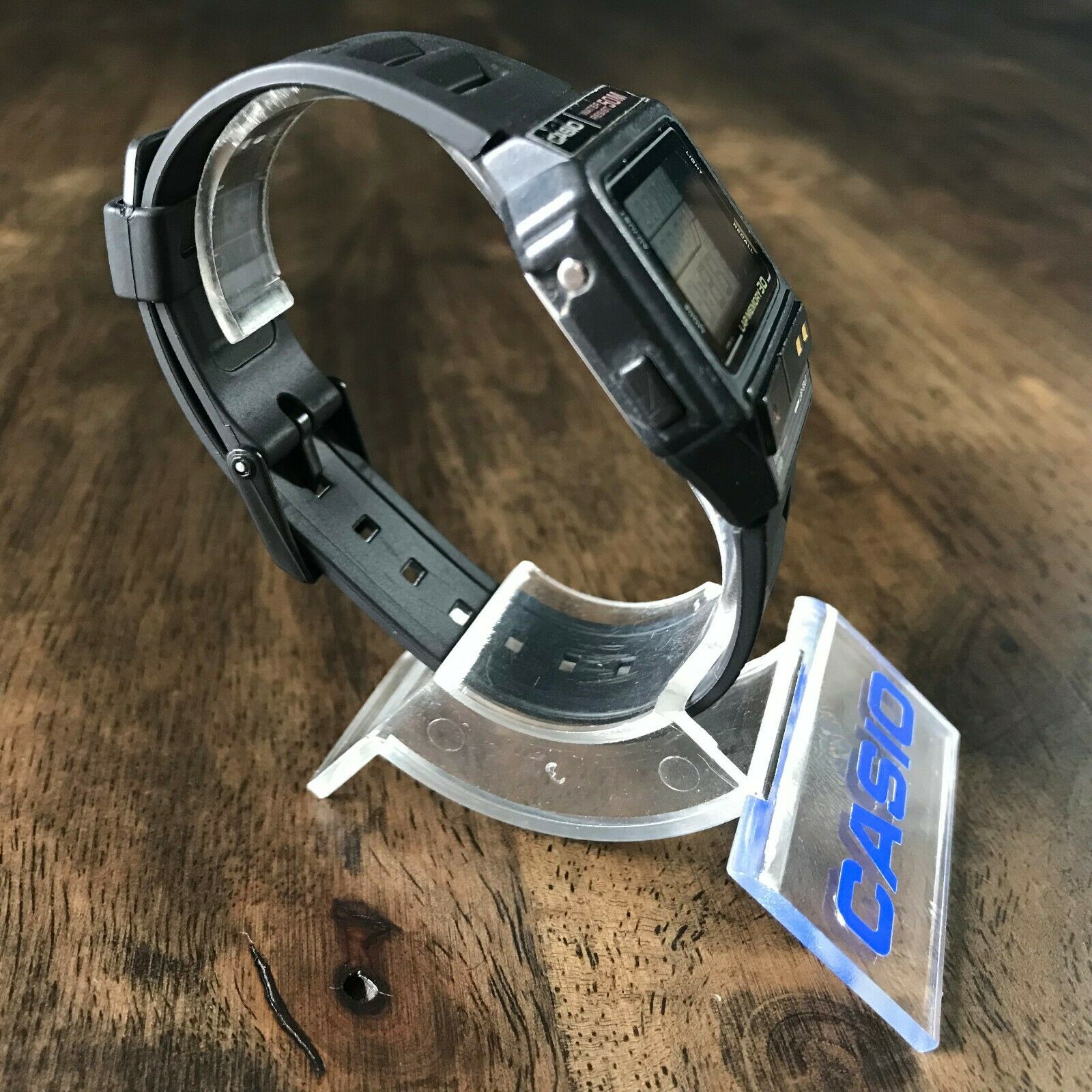 RARE Vintage 1986 Casio SDB-300W Digital Lap Memory Watch Made in 