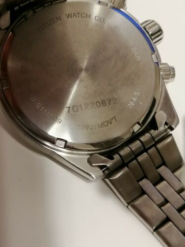 希少　非売品　ノベルティ　日本たばこ　jt 峰　シチズン　温度計　動作品 CITIZEN 0510-S111099 MEN'S CHRONOGRAPH W. R. 10 bar GN 4-s