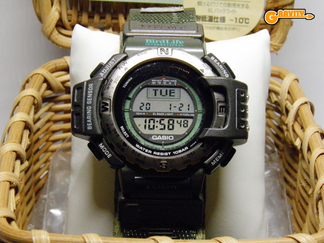 CASIO PROTREK PRT-40BVJ-3T BIRD LIFE eagle mizuku model triple