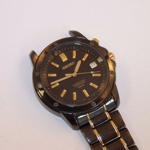 Men's Seiko Perpetual Calendar Stainless Steel Watches,6A32-00B0 & 6A32-00J0  | WatchCharts
