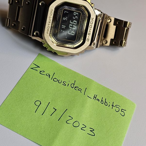 G-SHOCK - OROLOGIO CASIO GMW-B5000GD-9ER