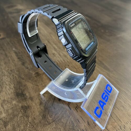 RARE Vintage 1987 Casio W-520U Digital World Time Watch Made