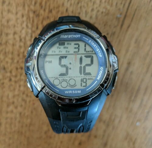 Timex Marathon WR50M Digital Rugged Waterproof Watch WatchCharts Marketplace