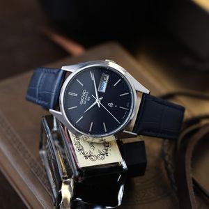 RARE SEIKO QUARTZ QT GREEN DIAL 3803-7000 KANJI GENTS