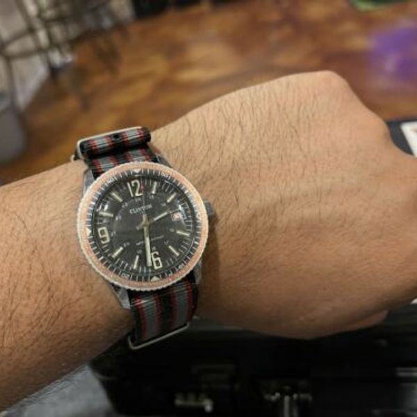 Vintage Clinton 17 Manual Wind World Time Watch | WatchCharts Marketplace