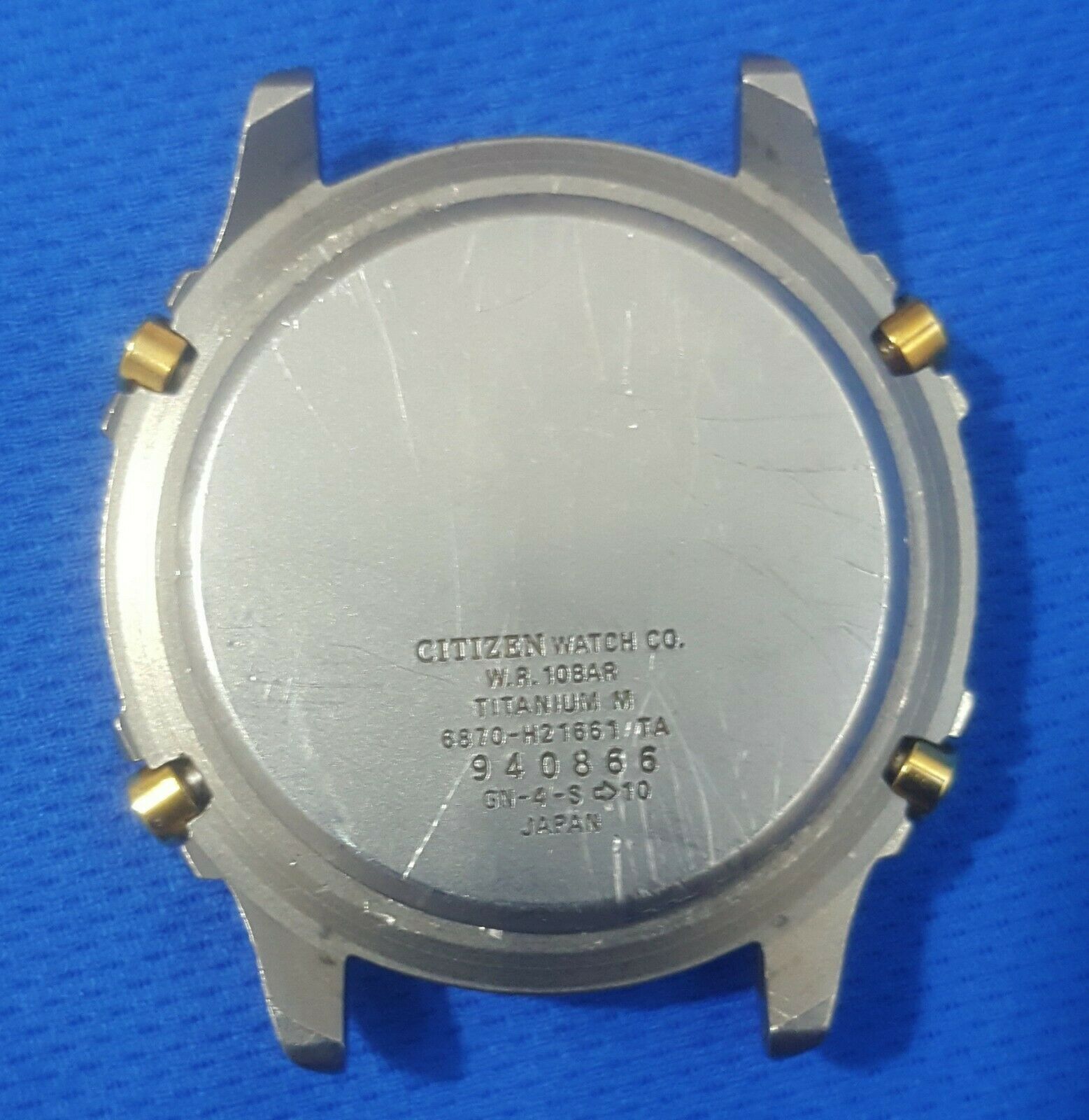 CITIZEN TITANIUM WR100 6870 - H21661 TA (Defective