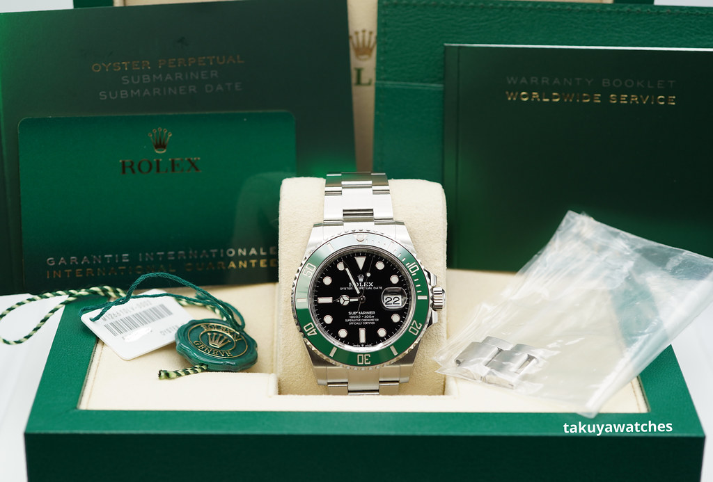 FSOT: Rolex Submariner Date 41 126610LV CERMIT Green Bezel BNIB Sept 2020 –  WXWatches