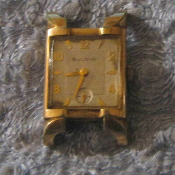 Vintage Bulova mens watch, rare 1957 Carlton - runs great | WatchCharts ...