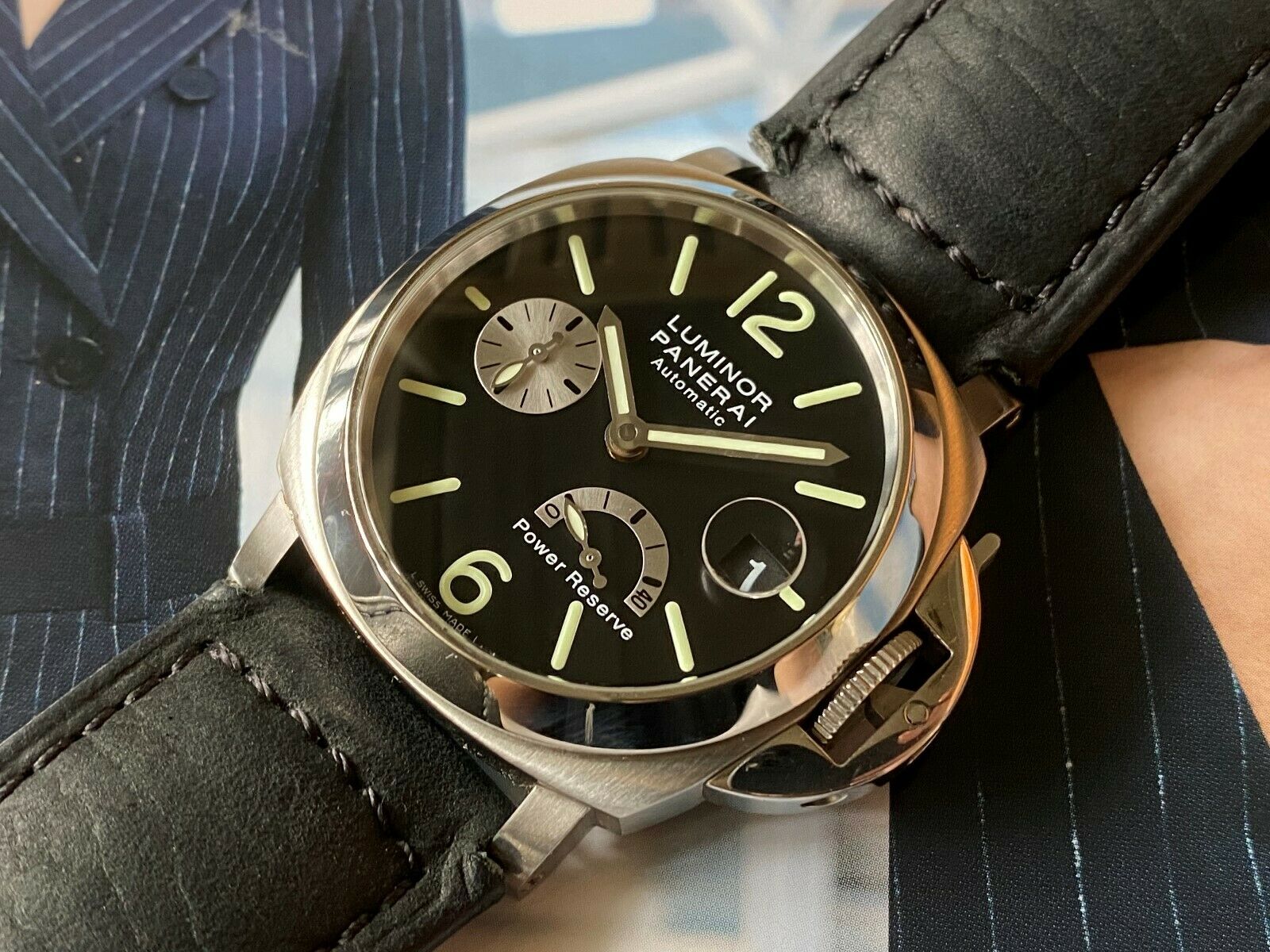 Very Rare Panerai PAM00125 PAM 125 Luminor Power Reserve 40mm