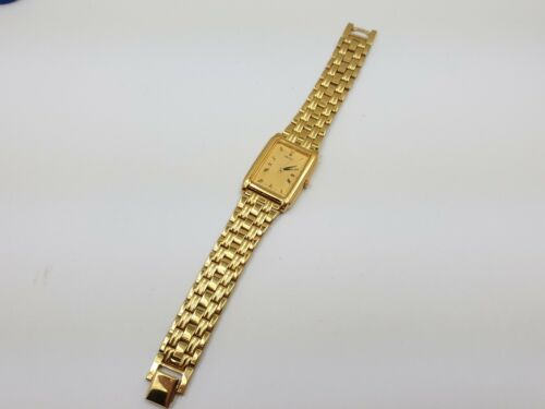 Vintage Seiko Gold Quartz Dress Wrist Watch V701-5E40