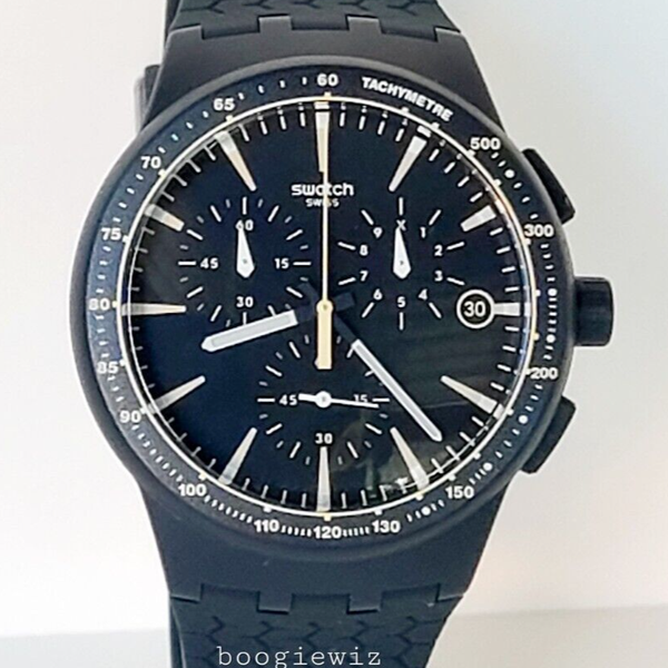 Susw407 SWATCH, SWISS MADE,MEINE SPUR, MEN'S CHRONOGRAPH WATCH, SUSN407, NEW IN ...