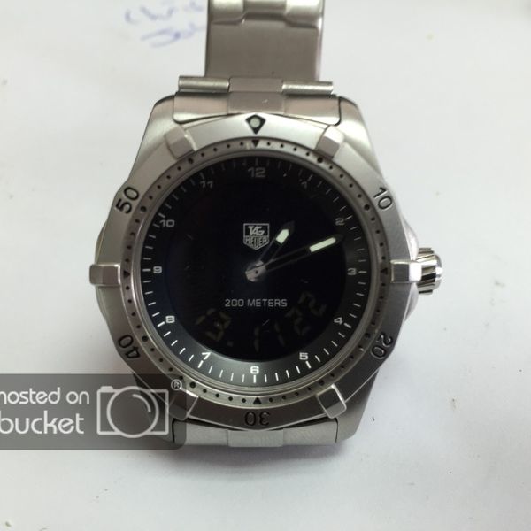 FS: Tag Heuer WK111A-0 Multi Graph Analog-Digital Quartz FREE CONUS ...