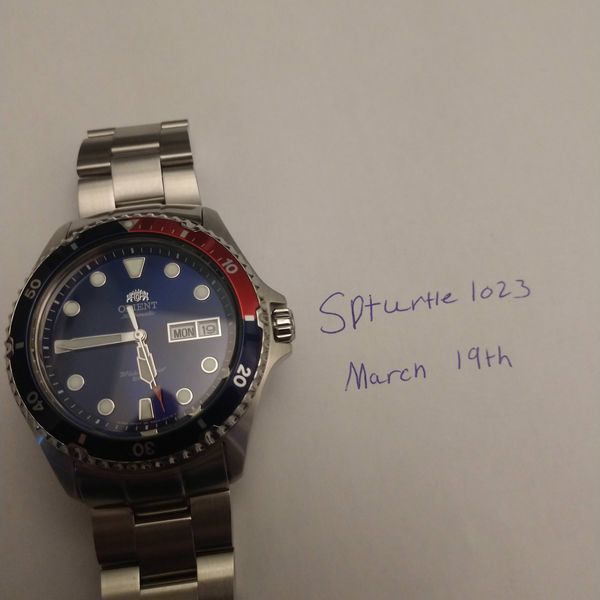 [WTS] Orient Ray 2 with pepsi bezel and strapcode super oyster band