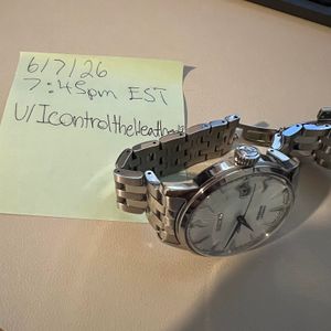 Seiko SSA346J1 Presage Cocktail Sidecar Power Reserve Champagne