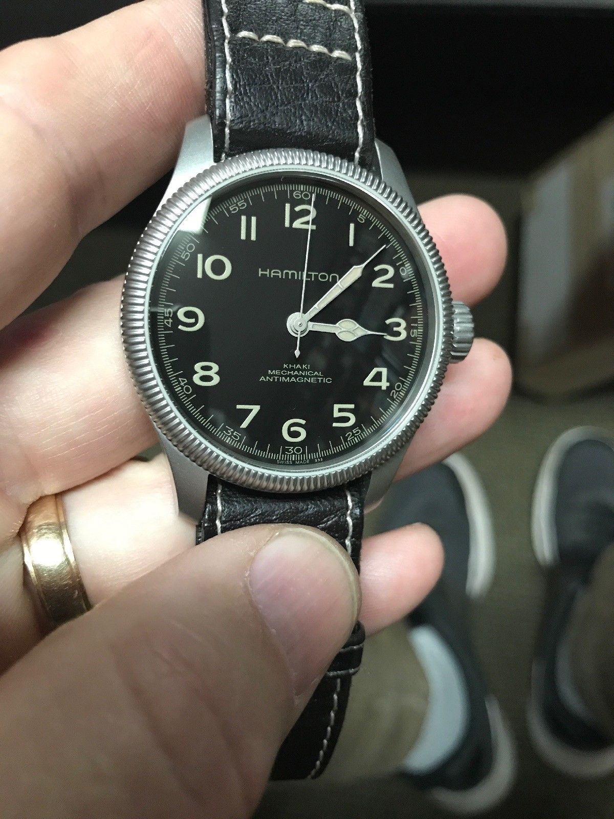 Hamilton khaki field pioneer mechanical hot sale