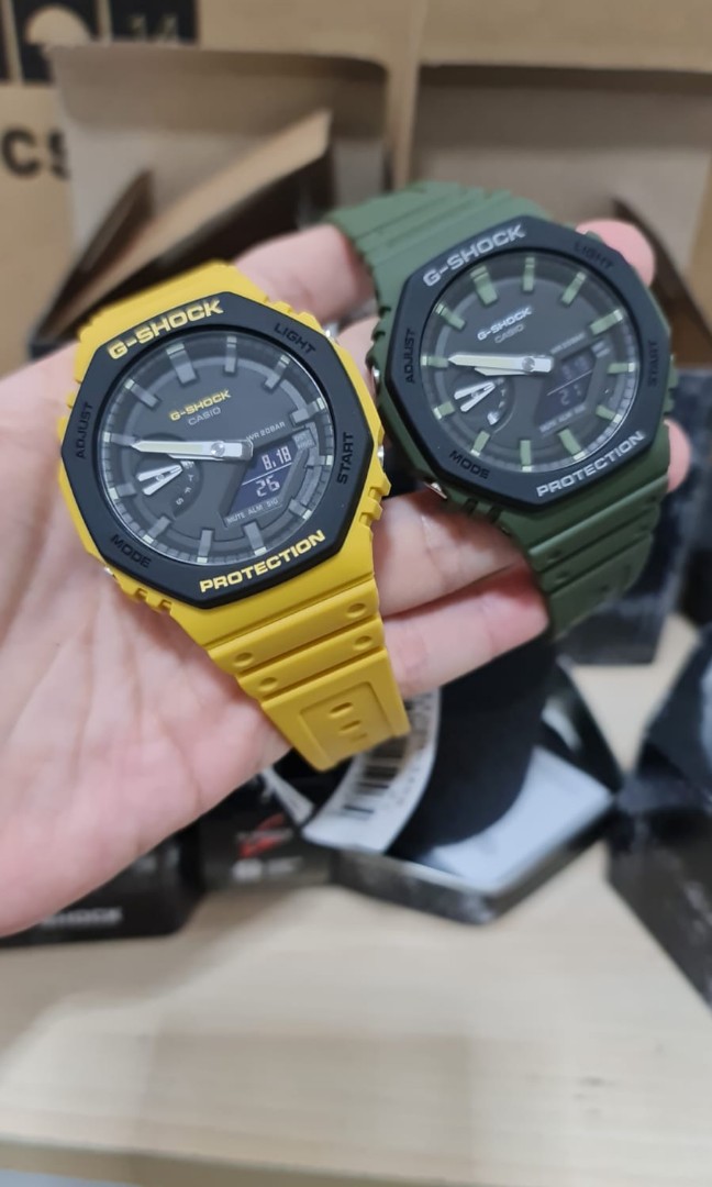 Casio g shock camo ga2110 ga-2110su original brand new men's watch | WatchCharts
