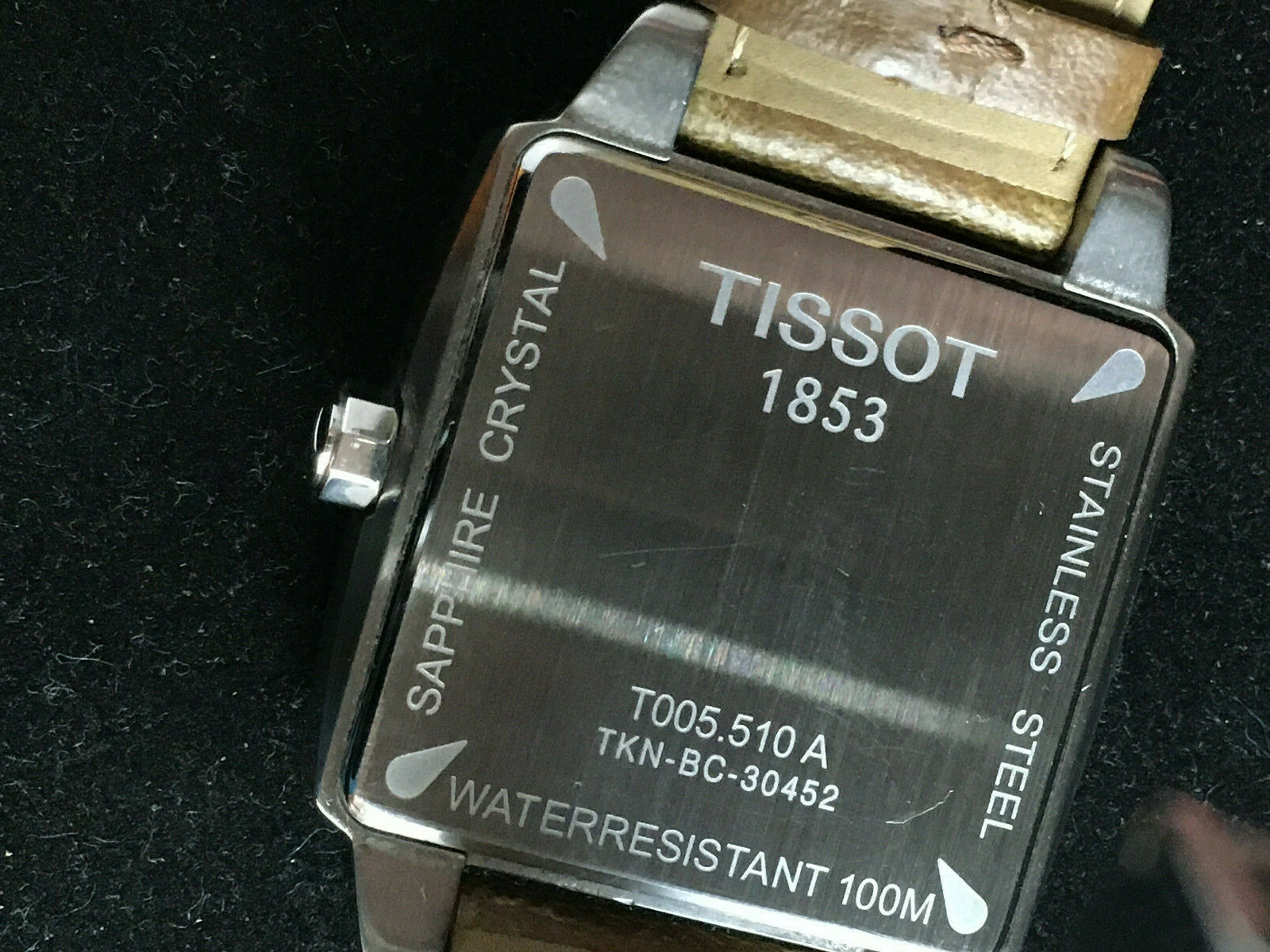 Tissot Carre T005.510A Saphirglas Quartz Topzustand