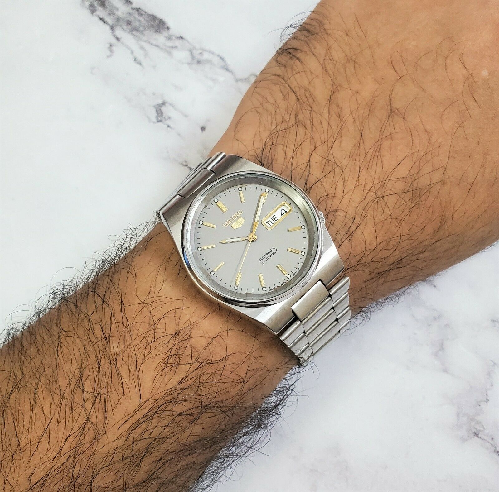 Seiko SKXL41 1998 Grey Sunburst Dial Retro Vintage Sports Rare 