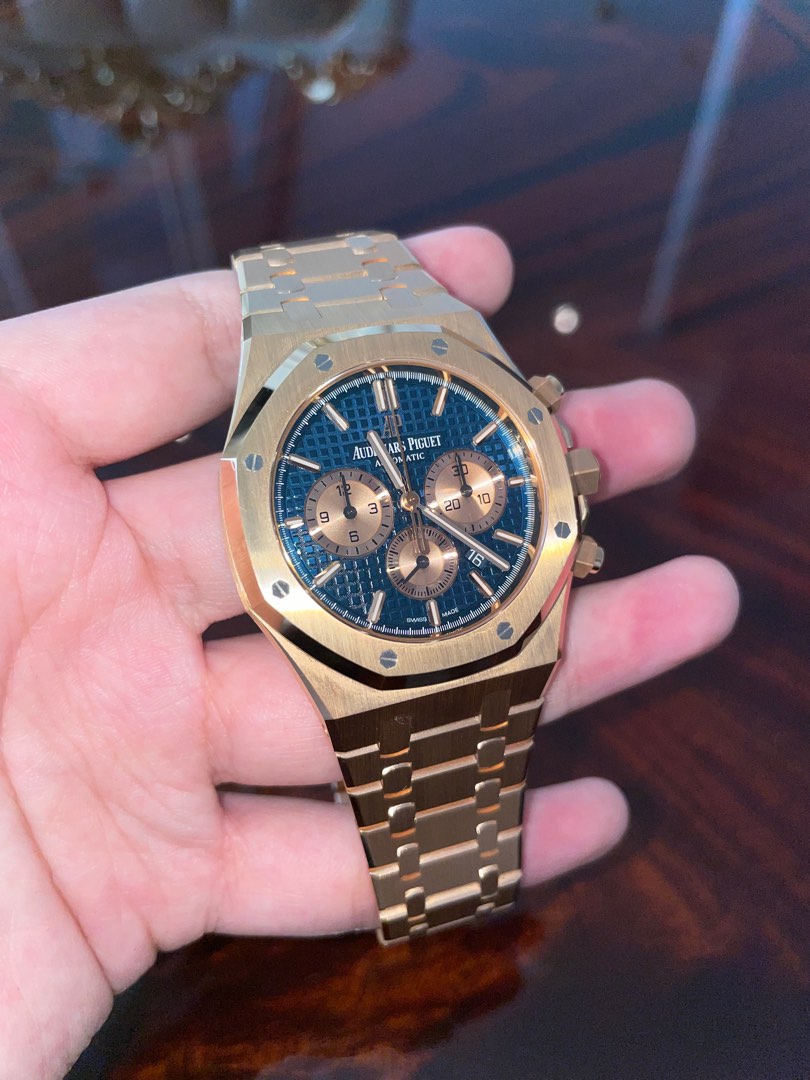 Audemars Piguet Royal Oak Chronograph 26331OR Blue Dial