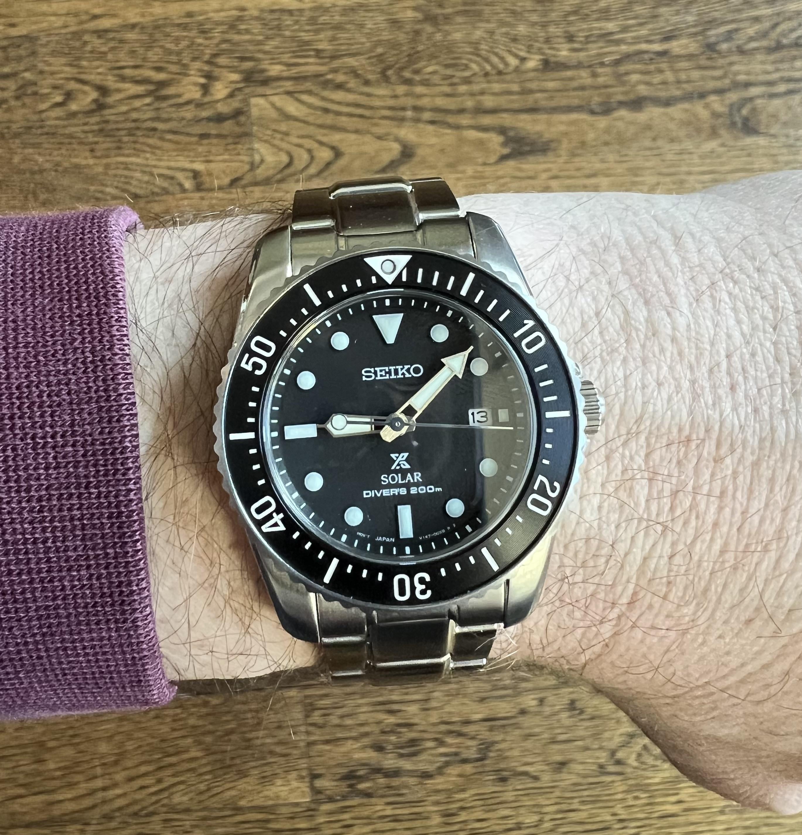 seiko solar diver's 200m price