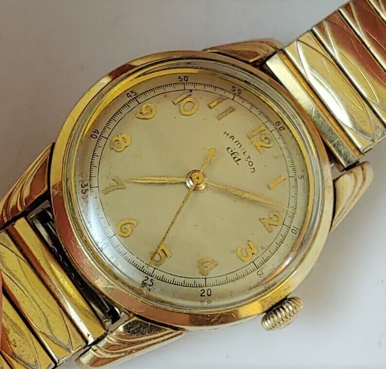 Vintage 1953 10k Gold-filled Hamilton Lyndon CLD Men's Watch