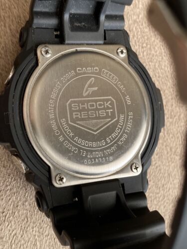 Casio G Shock 5445 GAS 100 Men s Sport Watch WatchCharts Marketplace