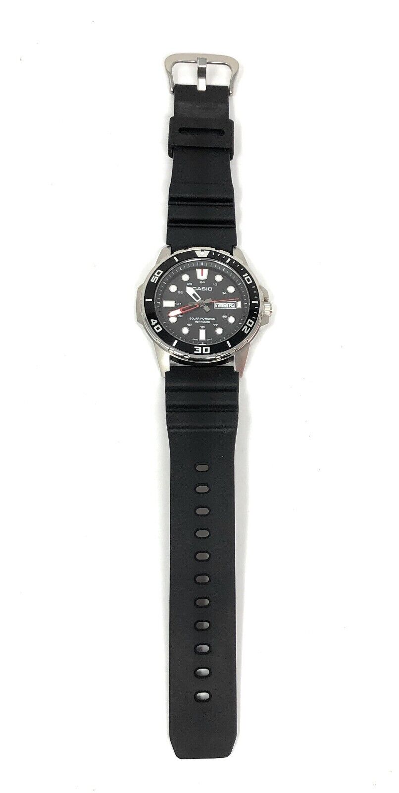 Casio MTP-S110-1AV, Men's Solar Battery Watch, 100 Meter W/R