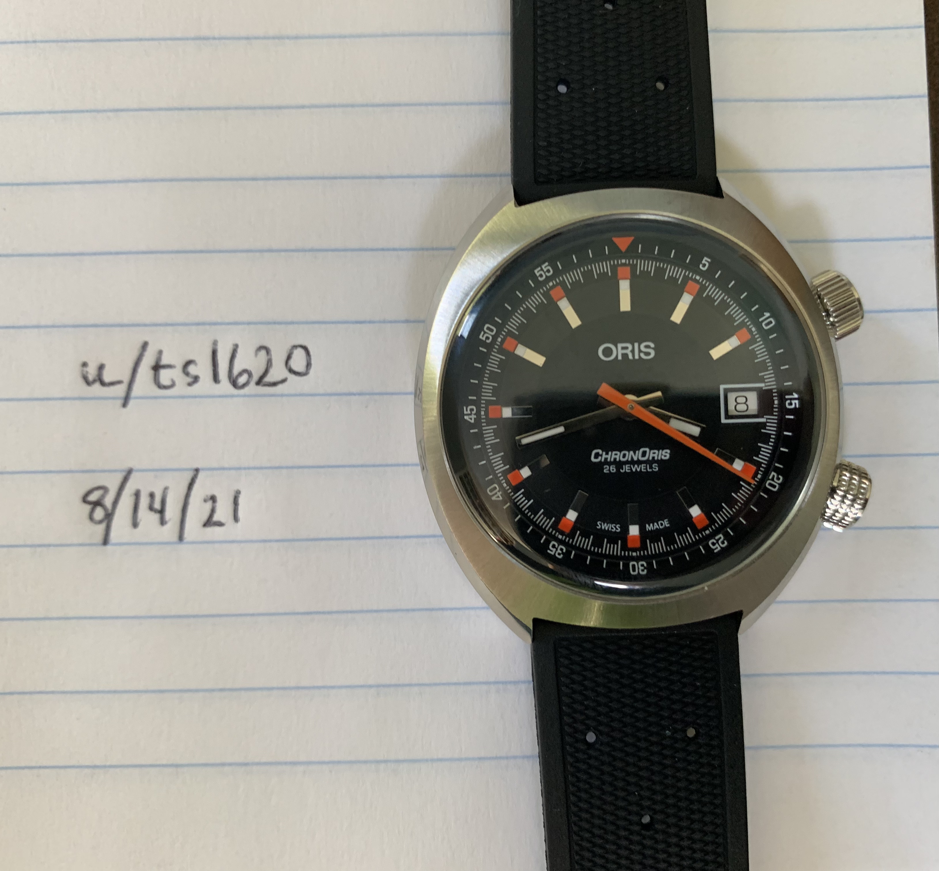 WTS Oris ChronOris 01 733 7737 4054 WatchCharts Marketplace