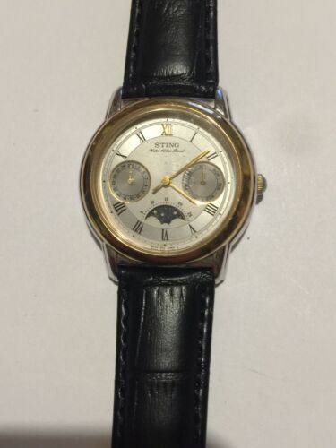 Sting Casio Moon Phase Quartz Watch With Tested Sapphire Crystal ...