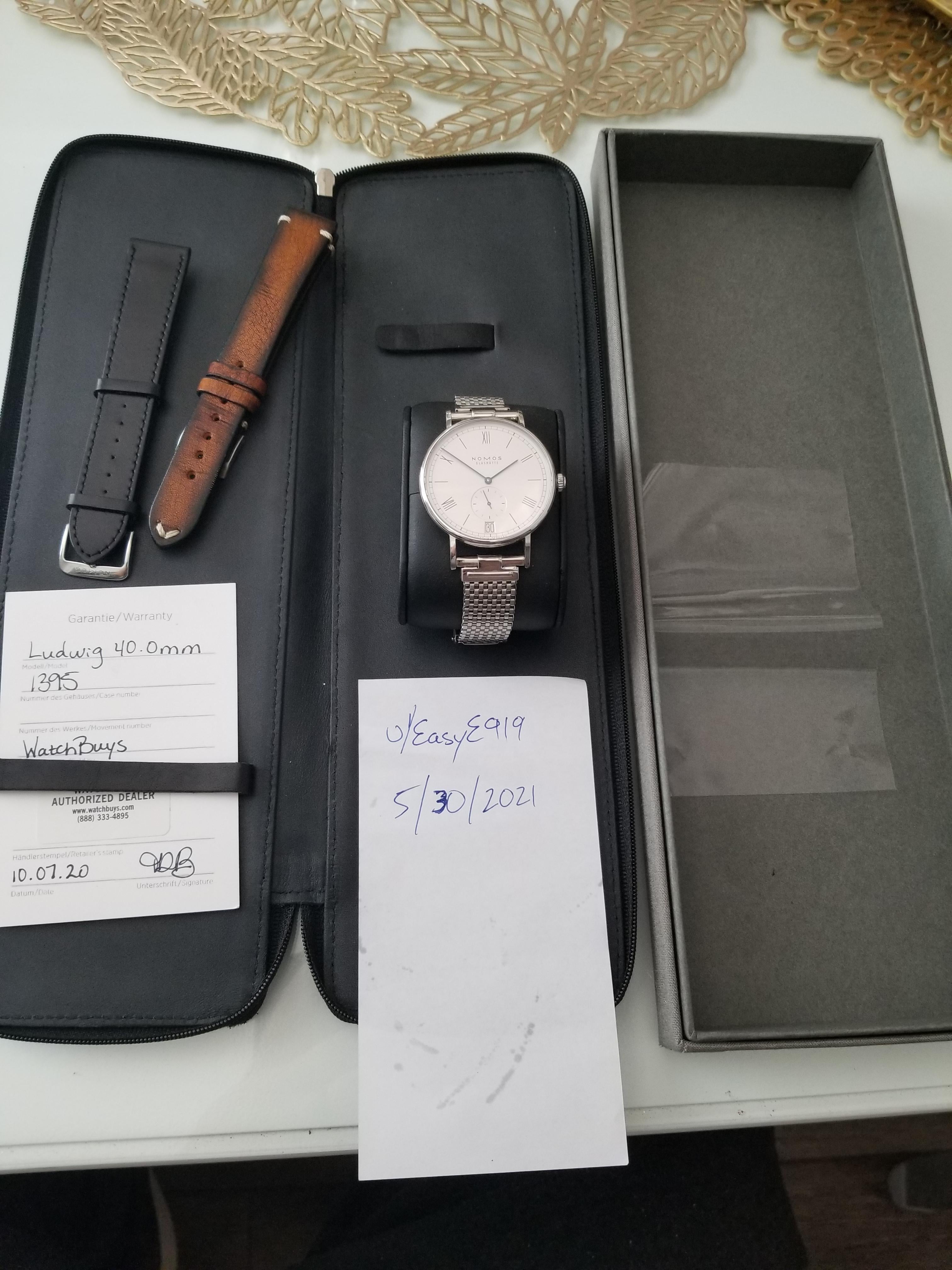 Nomos discount ludwig 271