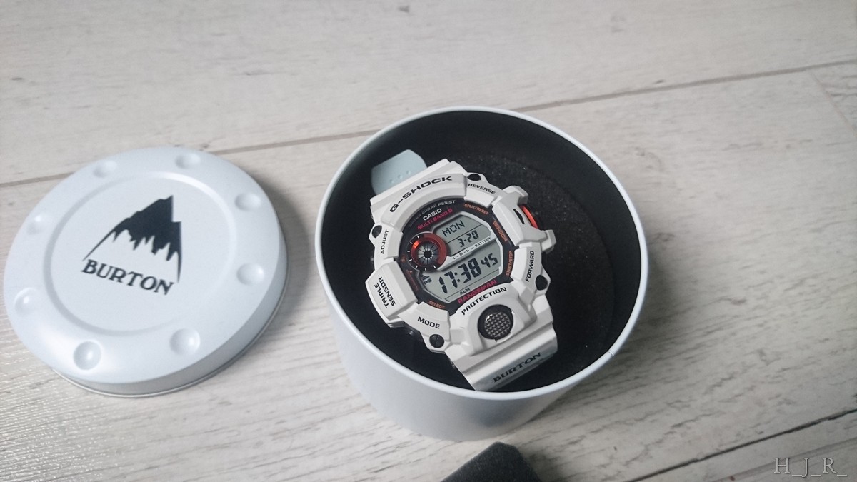 FS: Casio G-Shock GW-9400BTJ-8 Rangeman BURTON Limited White