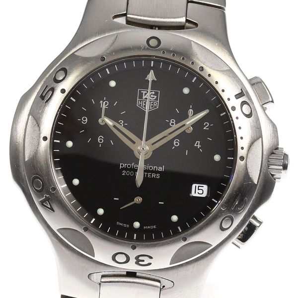 TAG Heuer Kirium Chronograph Black Dial CL1110-0