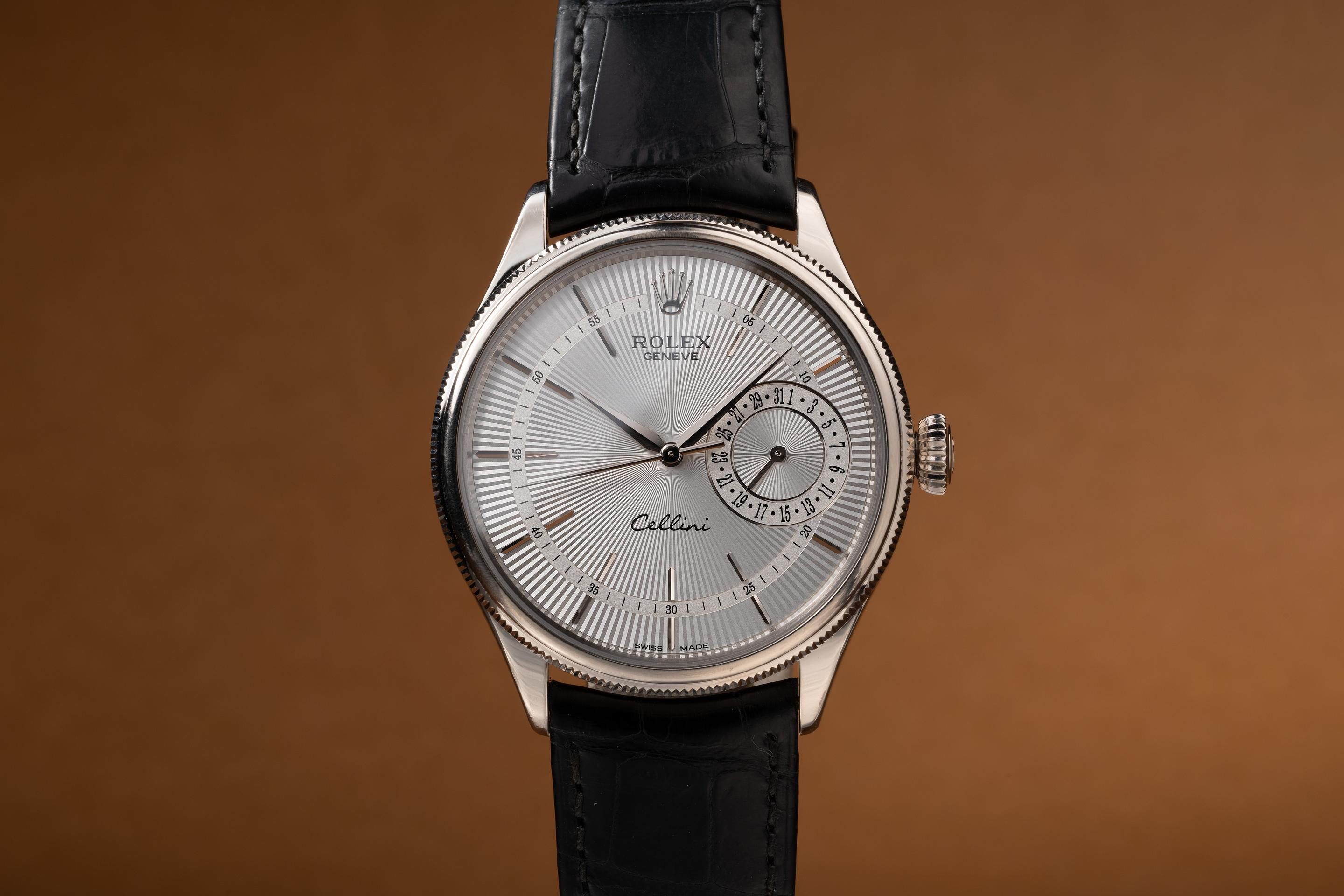 Rolex cellini clearance silver