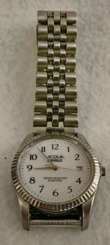acqua indiglo watch wr30m