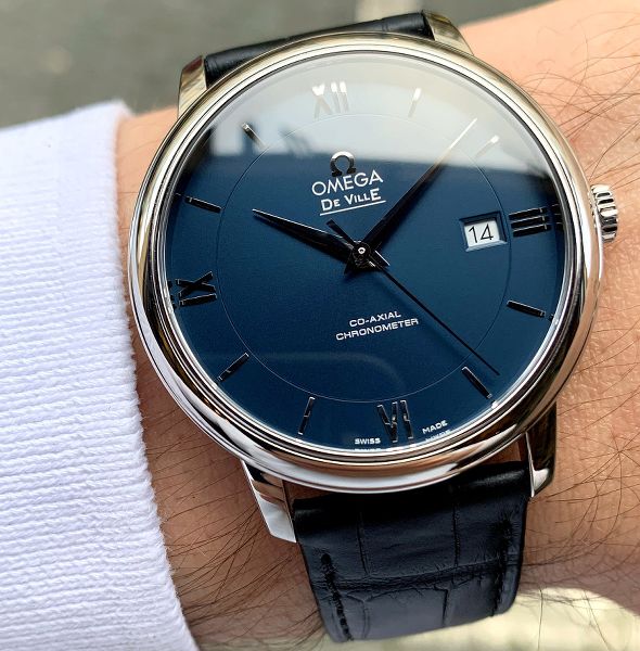 FS: Omega De Ville Prestige Co-Axial Blue 39.5mm NEW 2021