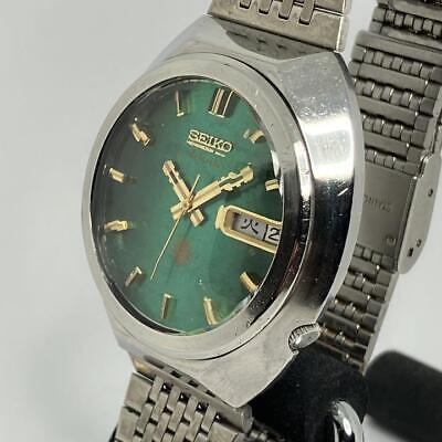 Vintage Seiko Advan 6106-7710 Automatic 25J Green Dial Day/Date