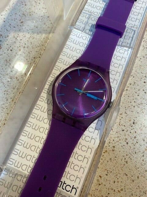 Swatch Watch - SUOV702 - PURPLE REBEL SUOV702 - PURPLE REBEL - Swatch® Official Store main image 4