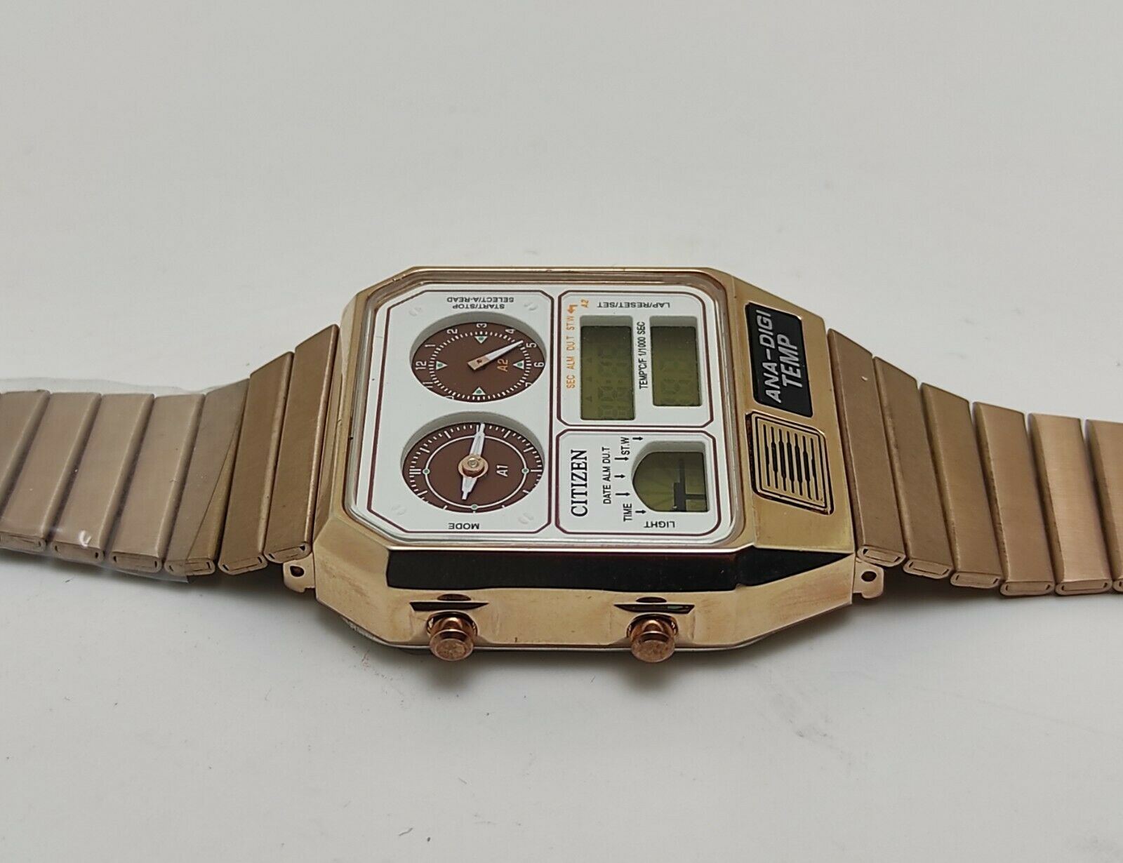 Citizen Ana-Digi Temp Rose Gold 8988-S073057 Multi Citizen Ana-Digi Temp Rose Gold 8988-S073057 Multi