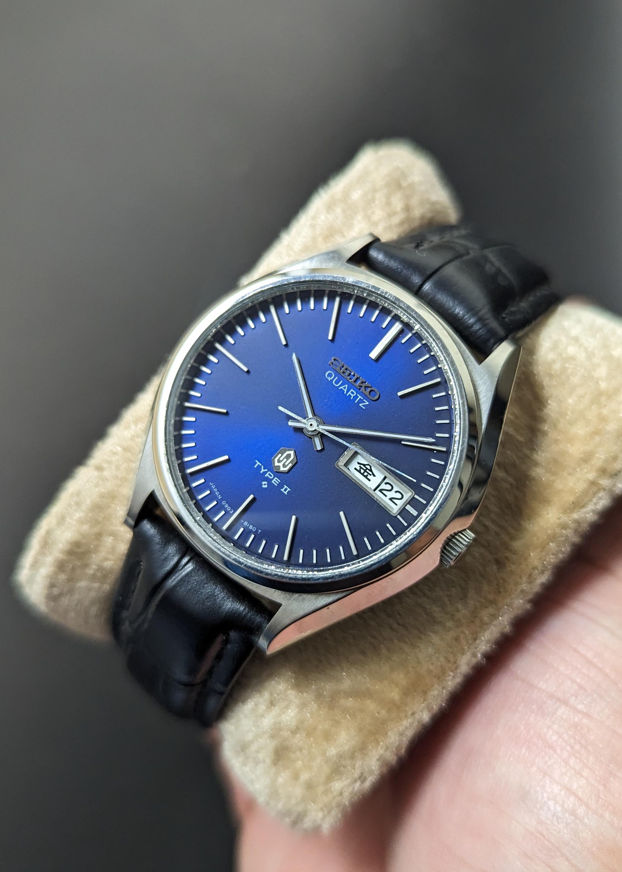 セイコー - TYPE タイプ 0 SEIKO タイプ2 クォーツ ブラウン クオーツ 