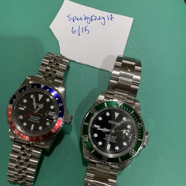 WTS] Vintage 16750/6542 style Pepsi GMT Seiko NH35 Build w/GMT hand |  WatchCharts