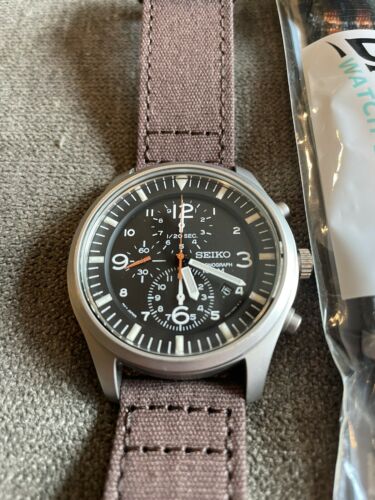 Seiko chronograph Quartz 7T92 OJSO Steel matte WatchCharts