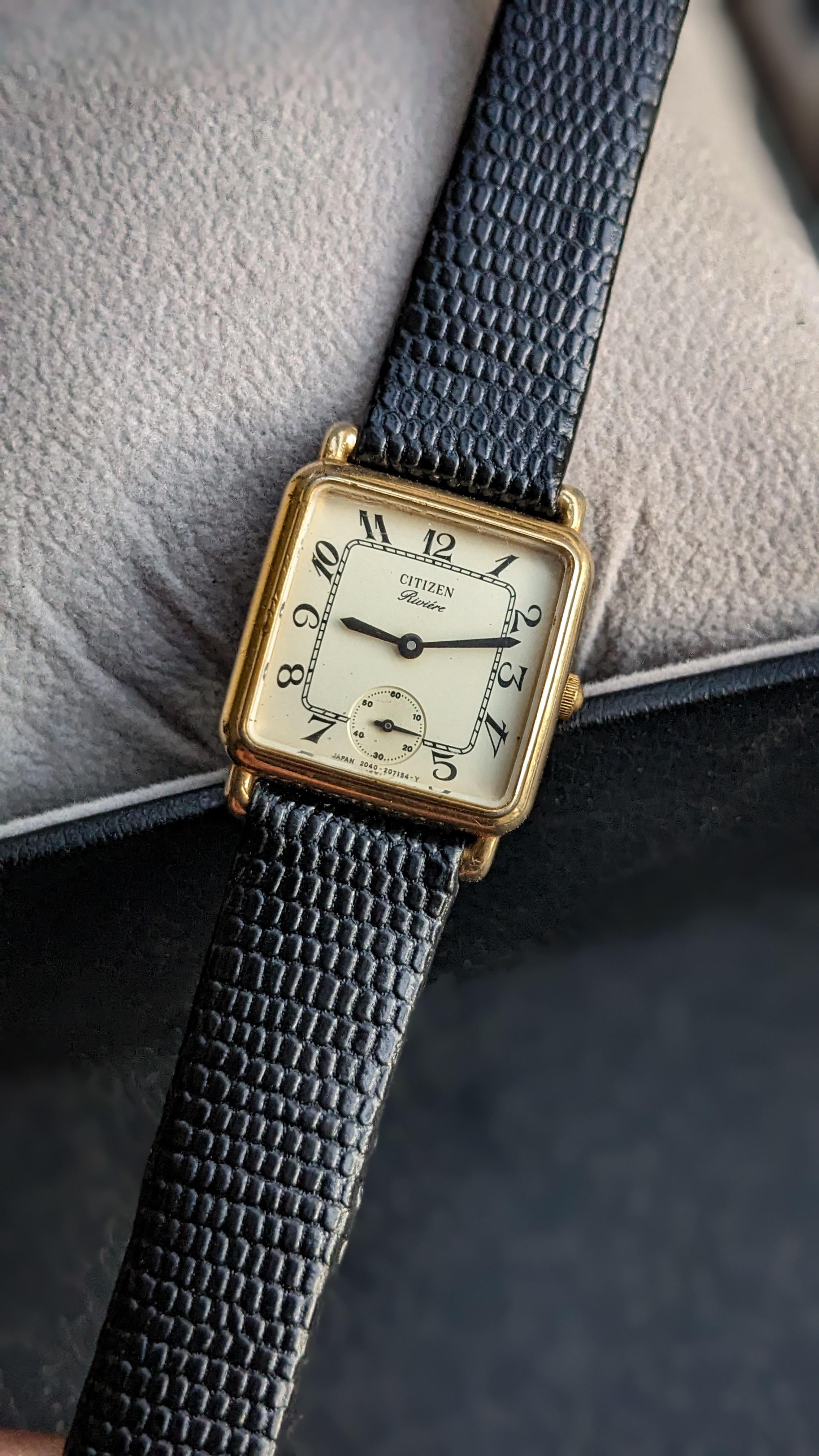 WTS] Vintage Citizen Riviere Gold Plated Minimalistic style 2040